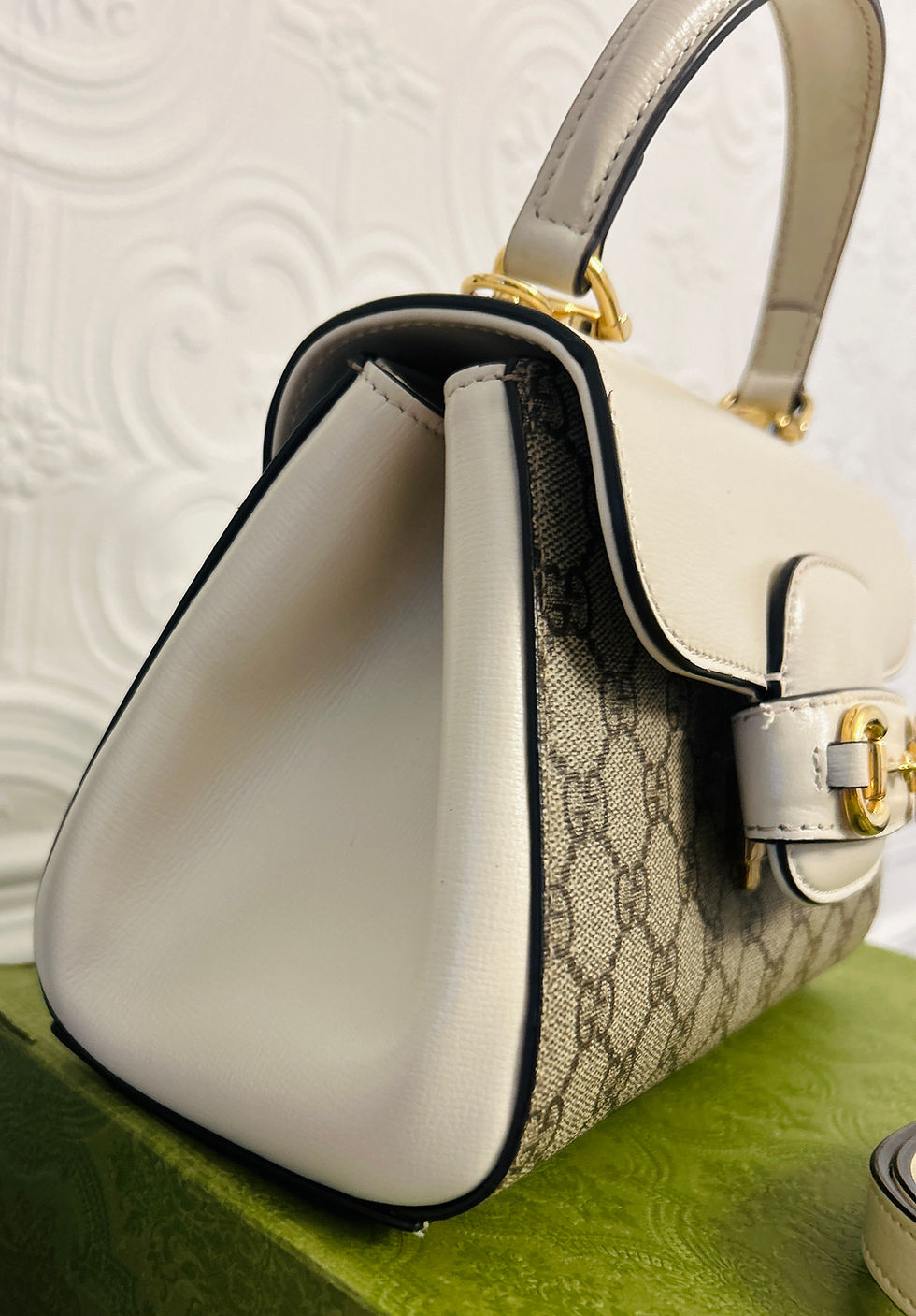 Thumbnail: Gucci 1955 Horsebit Top Handle Bag 