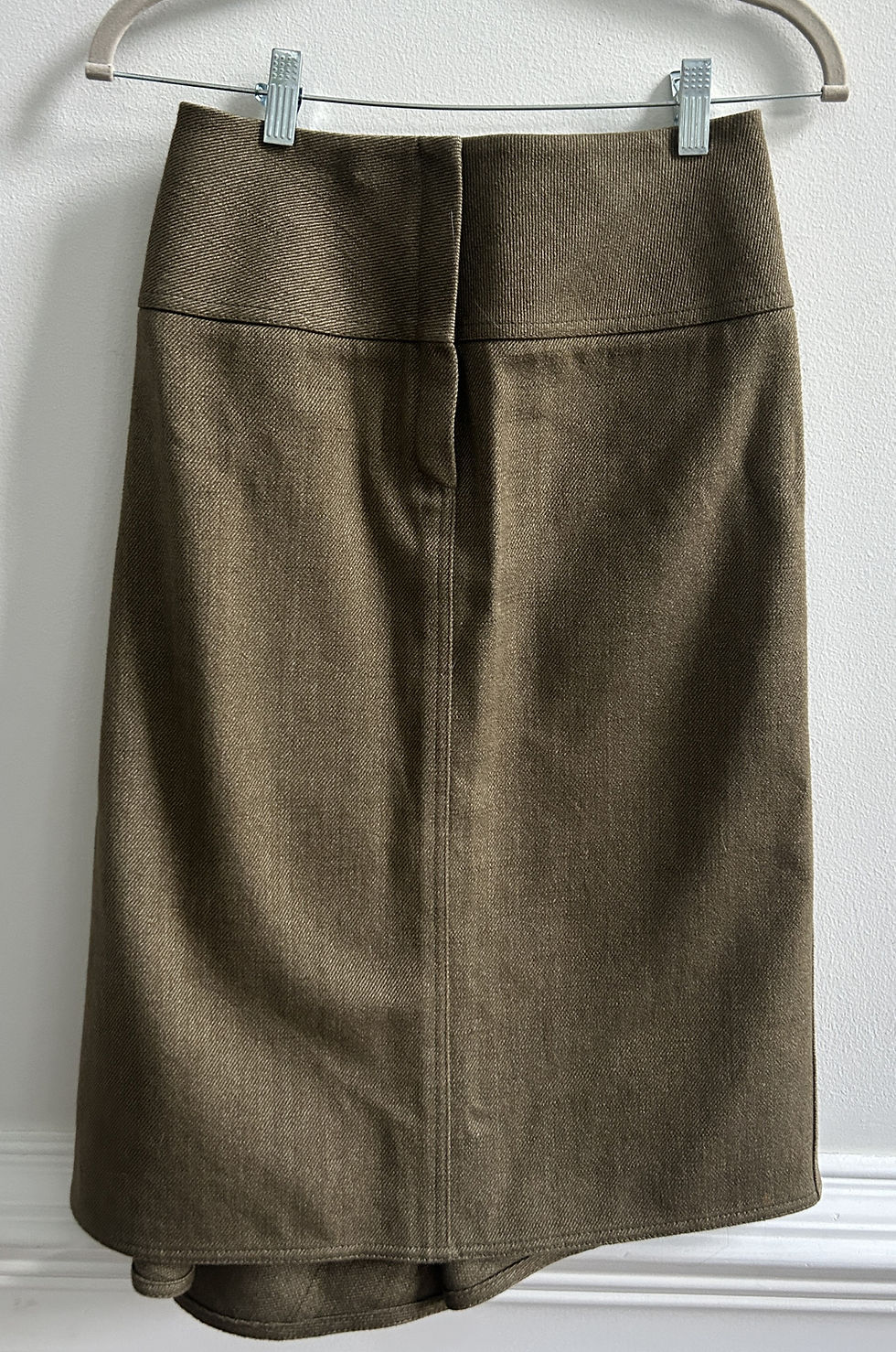 Thumbnail: Hermes Midi Skirt, Size 34 (S/M)