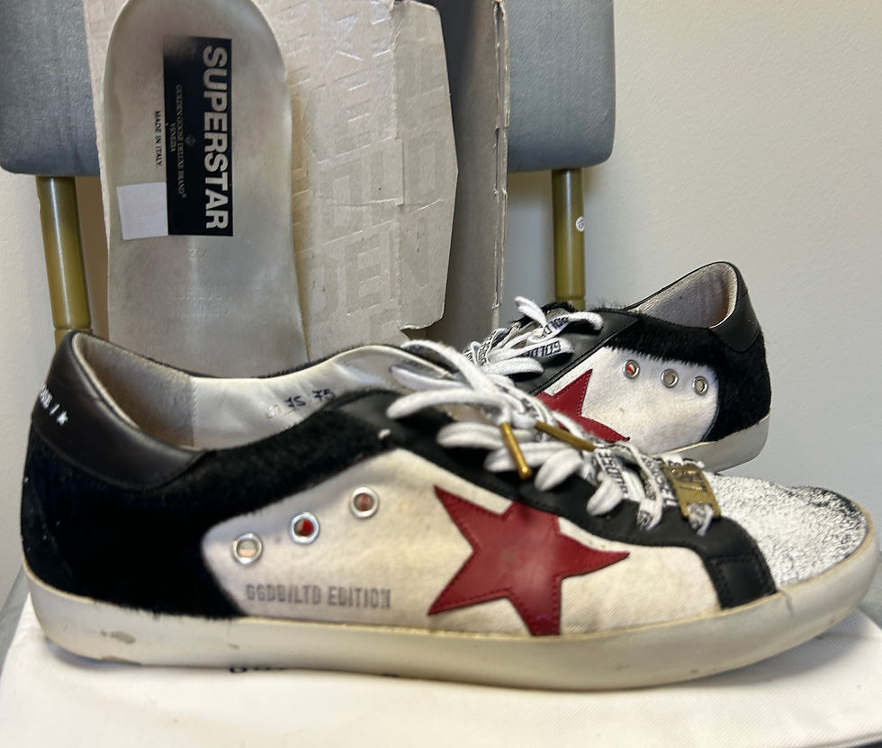 Thumbnail: Golden Goose Super Star Private Edition Mens 42, US 9