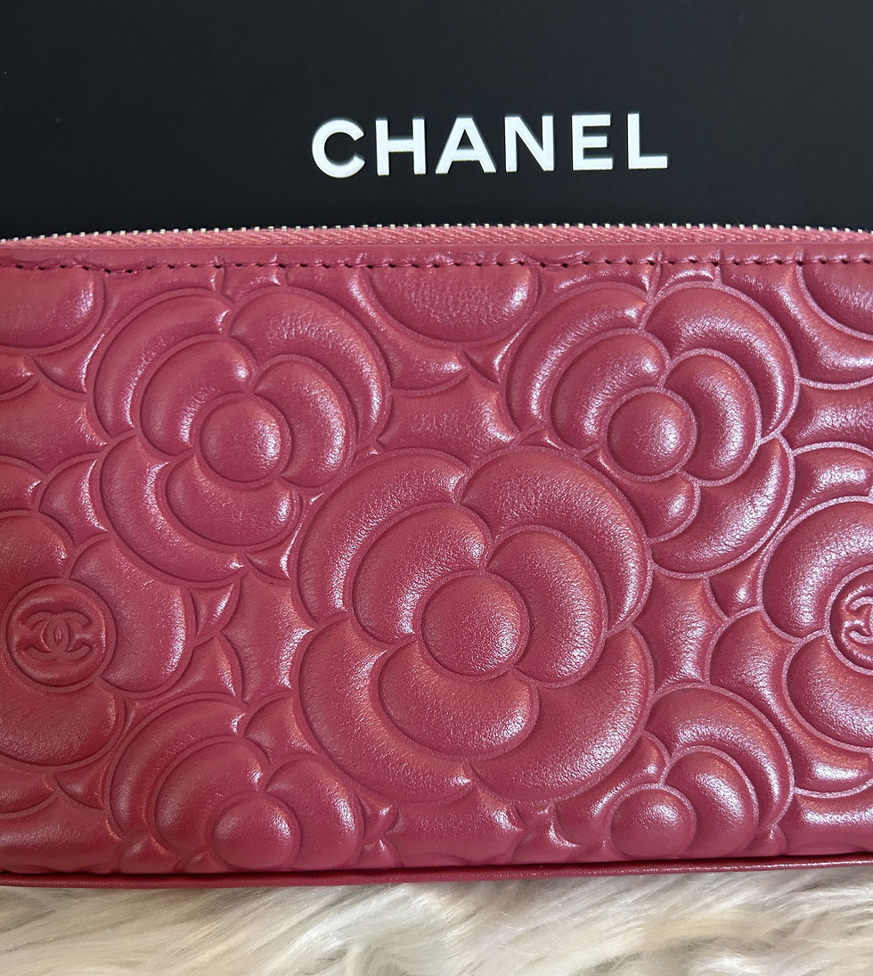 Thumbnail: CHANEL Camellia Double Zip Crossbody/Shoulder Bag