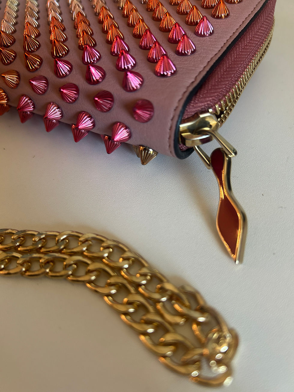 Thumbnail: Christian Louboutin Panettone Long Wallet Wristlet