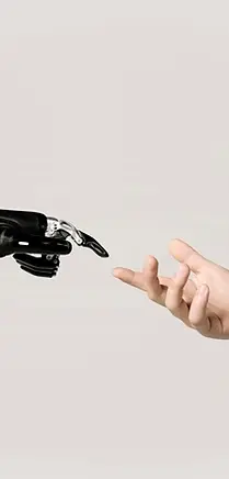 Android Hand to Touch Human Hand.webp
