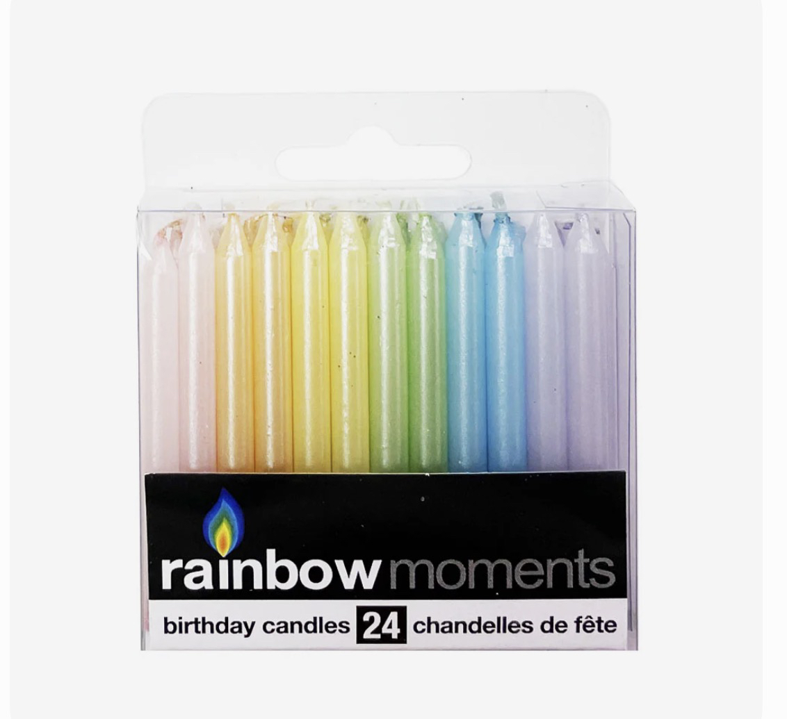 Bougies pastel
