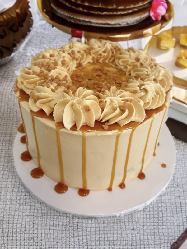 Gâteau caramel fleur de sel