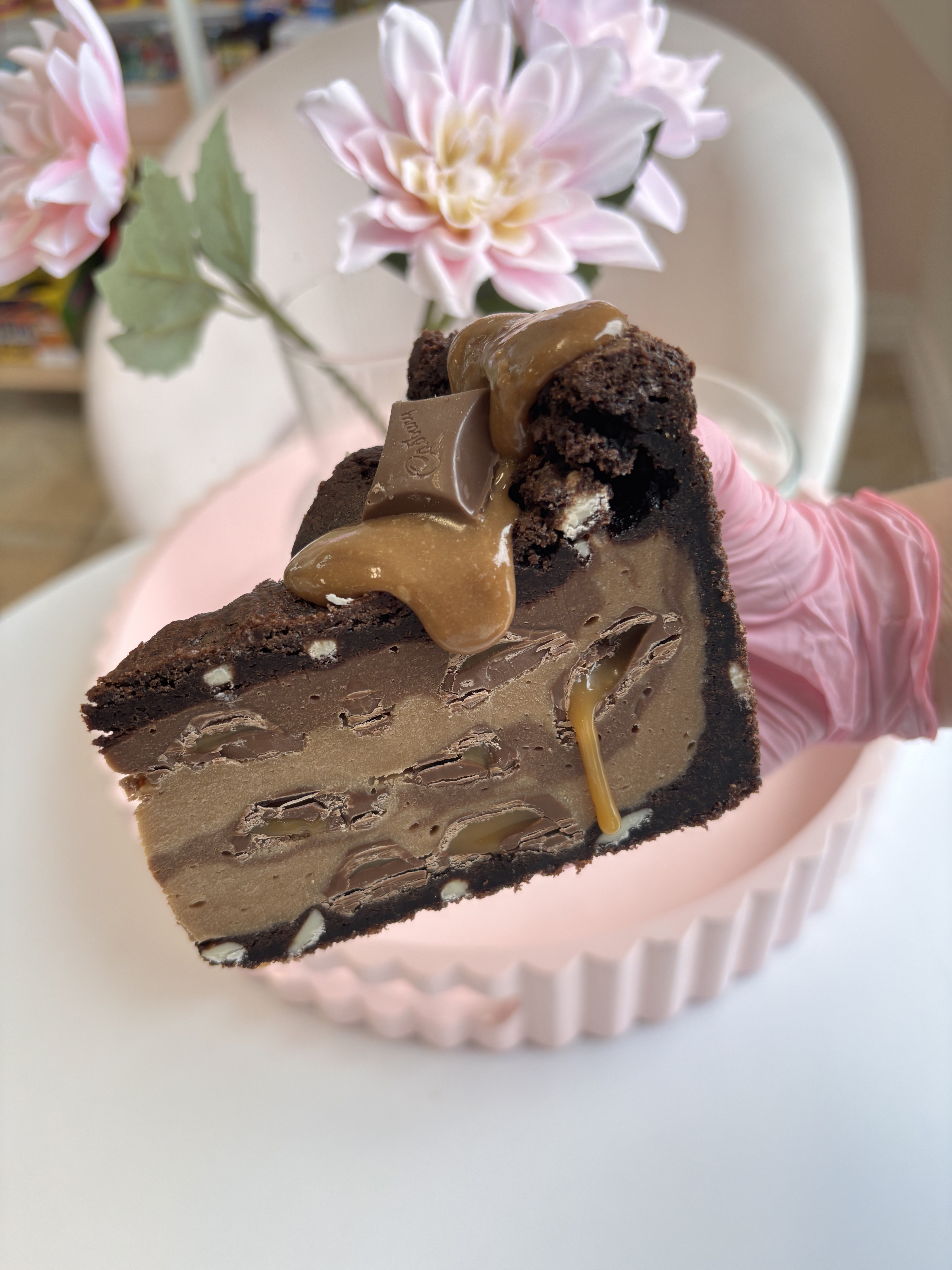 Cookie pie Caramilk