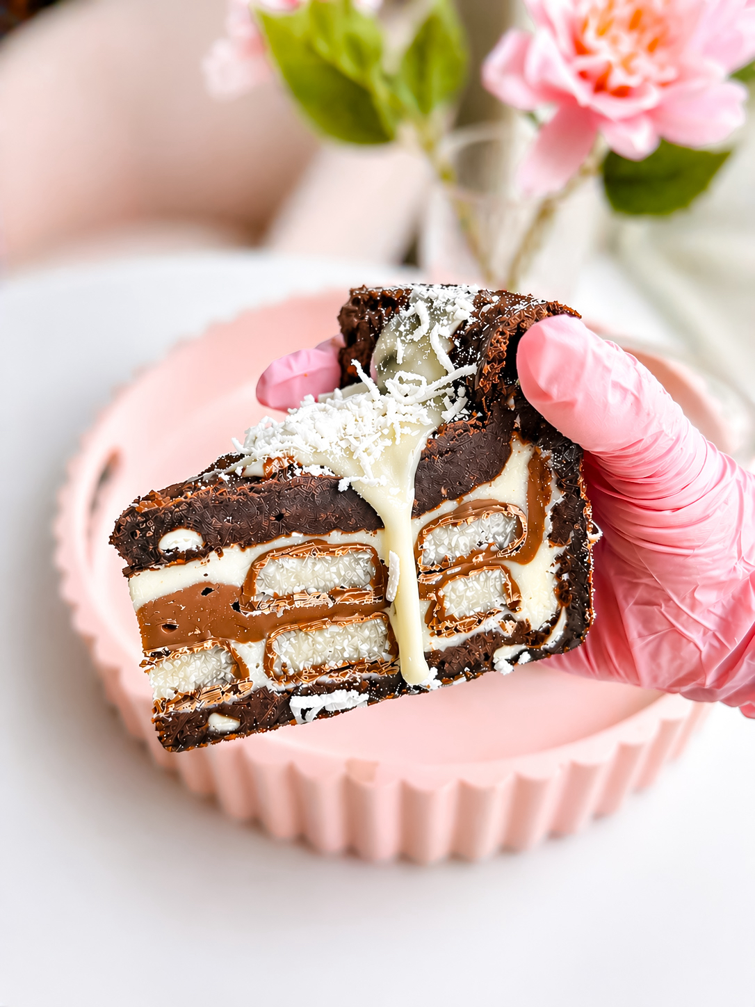 Cookie pie bounty (noix de coco)