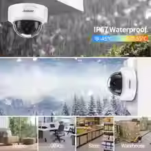Thumbnail: Câmera IP PoE 4K de 8MP IK10
