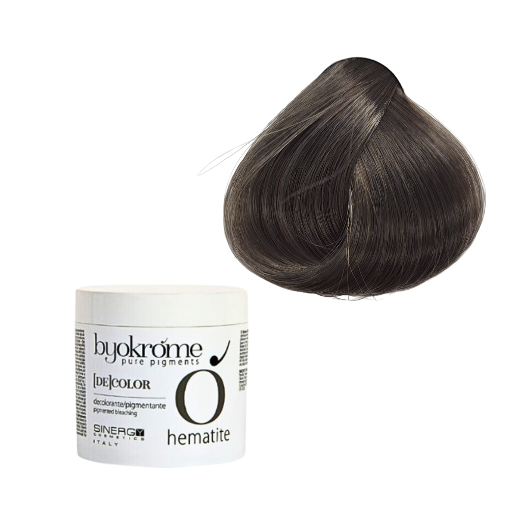 Sinergy Byokrome Pure Pigments DeColor 2in1 pasta krāso un balina Hematite 200g