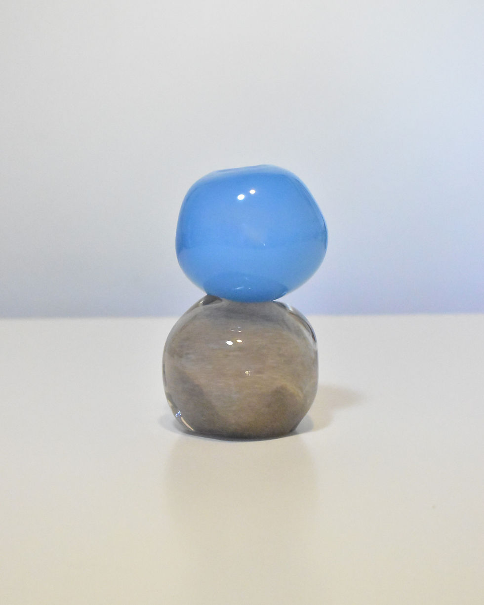 Thumbnail: Rocks Vase in Opaque Baby Blue