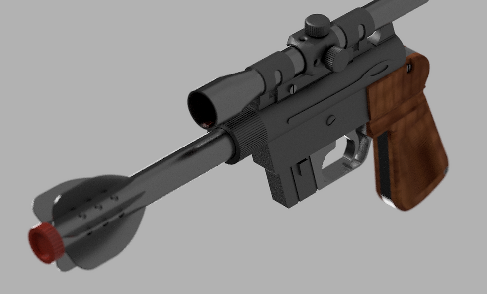 Thumbnail: DL-21 "Mando" Blaster 3D Files