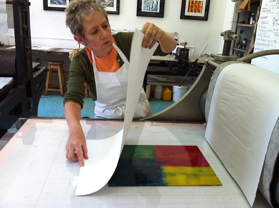 Monotype Printing