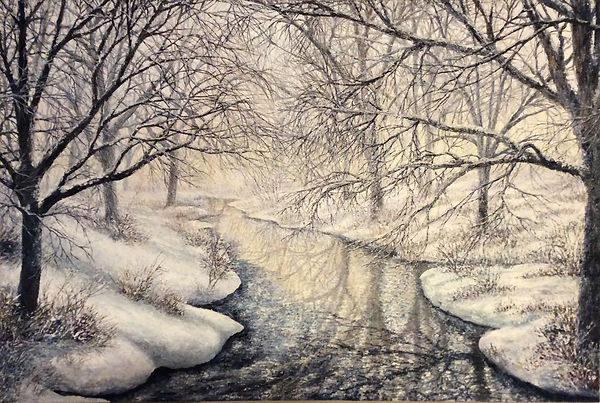 Winter Creek Canvas Painting copy.jpg