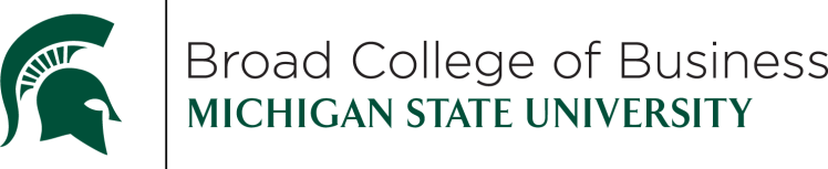 Logo for Broad College of Business at Michigan State University