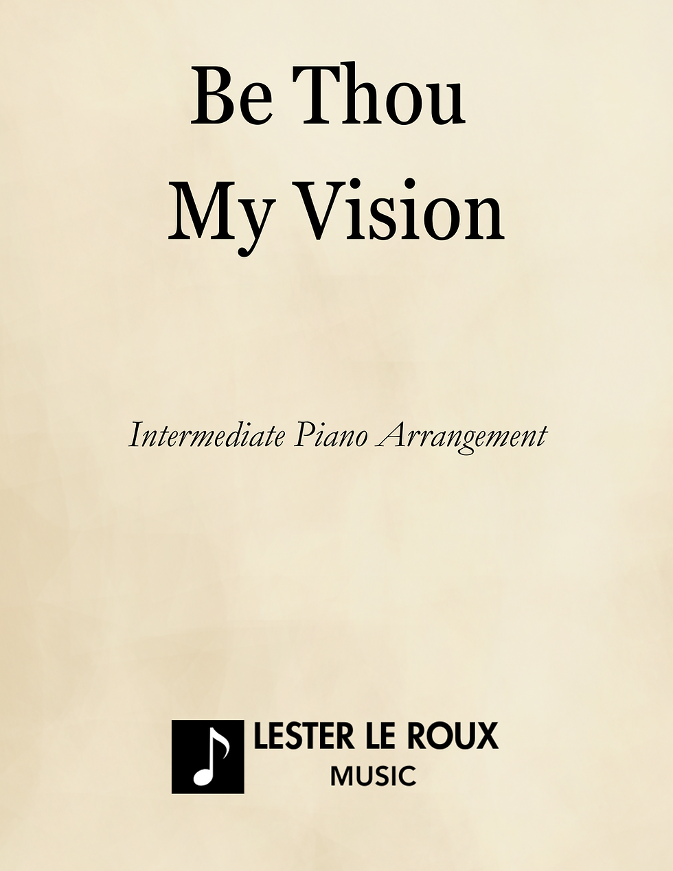 Be Thou My Vision piano hymn arrangement PDF – intermediate Christian piano sheet music download