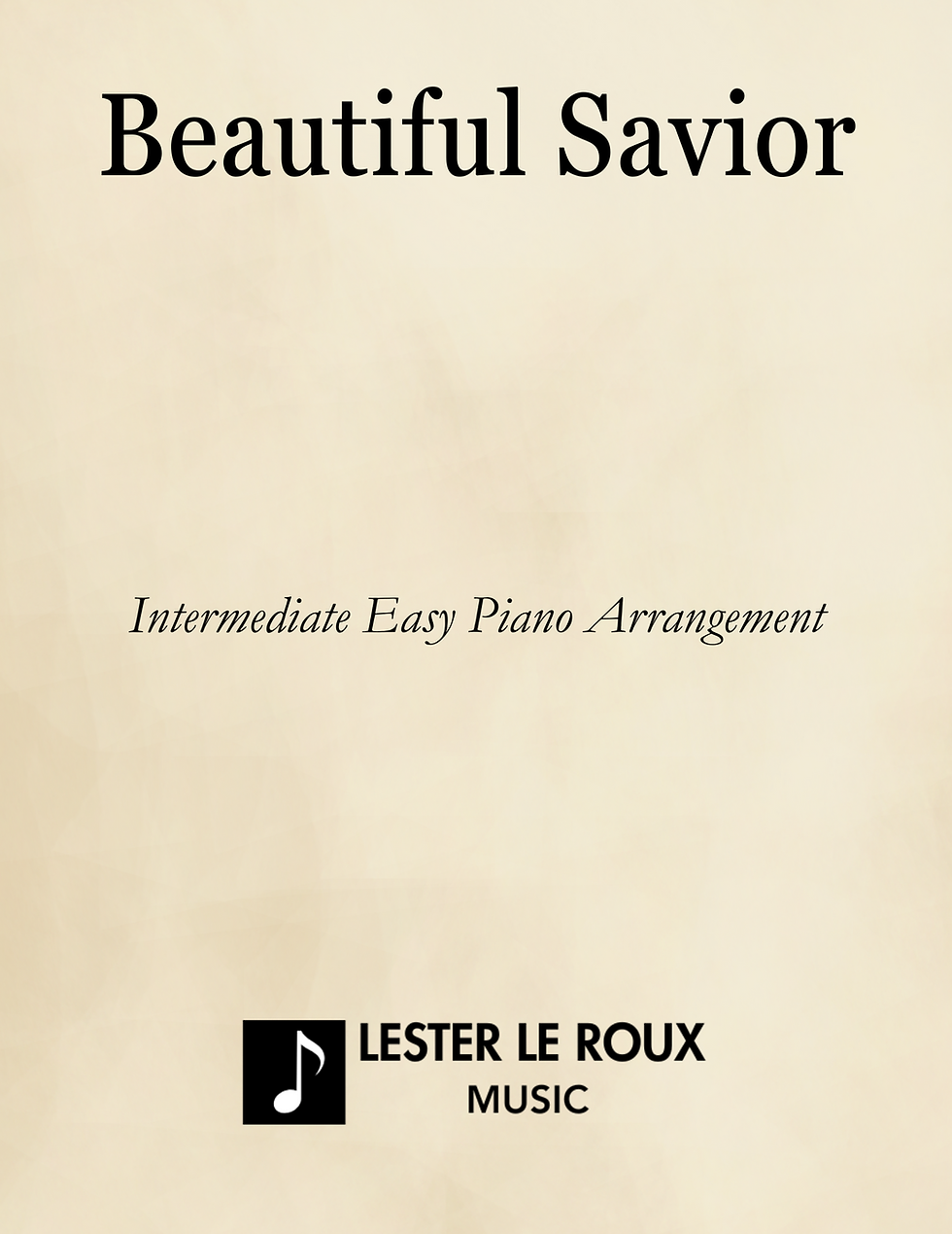 Beautiful Savior - Intermediate Easy Piano (Digital Sheet Music)