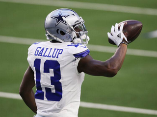 Michael Gallup é o mais novo WR dos Comanders