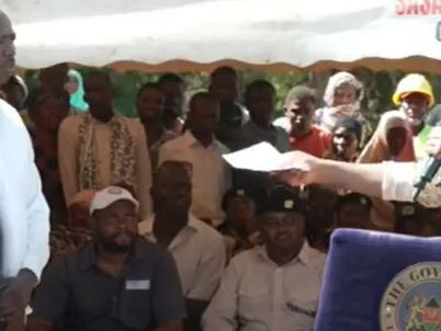 CS Hassan Joho Warns Contractors Over Delays, Promises Blacklisting for Poor Performance