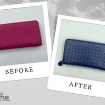 BOTTEGA VENETA 編織拉鍊長夾