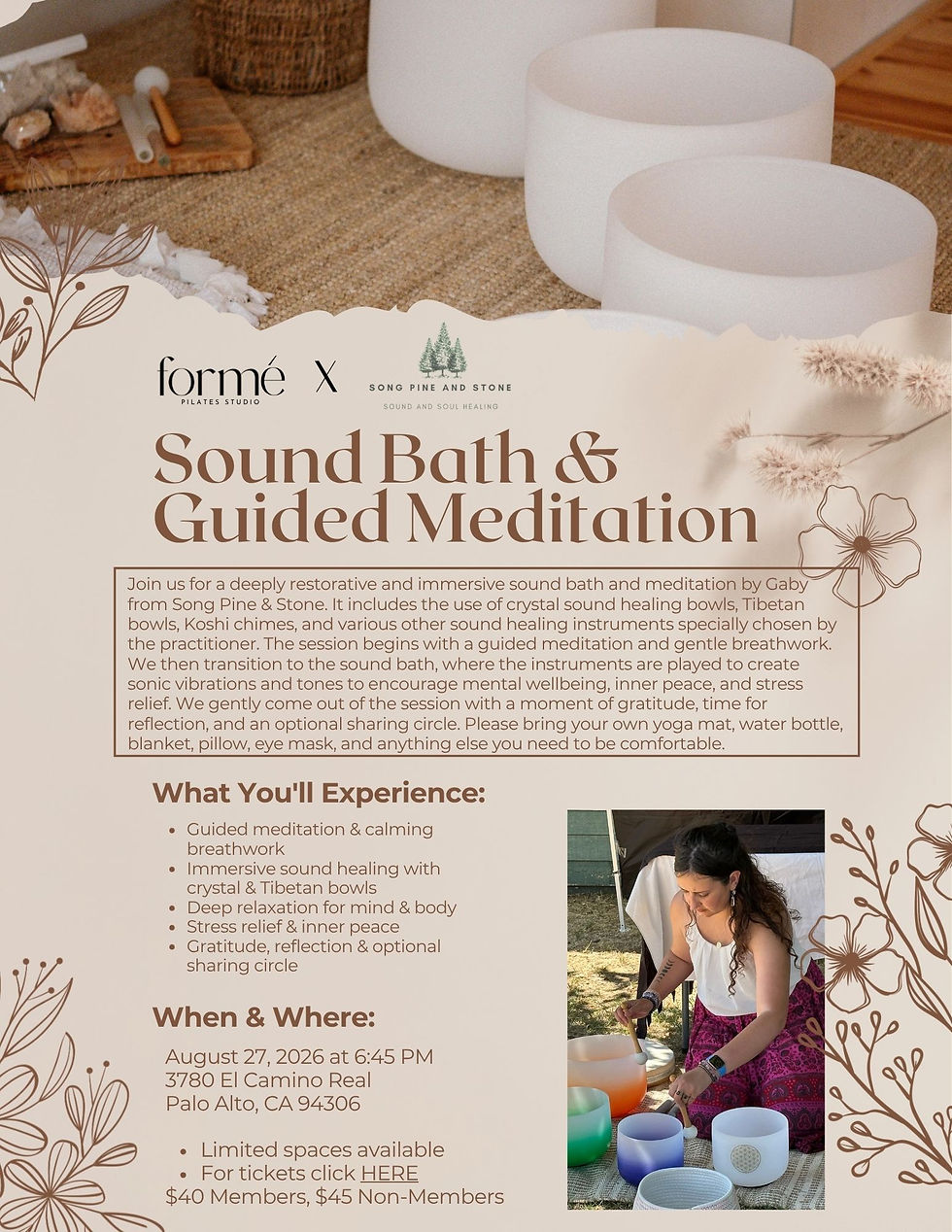 Sound Bath & Guided Meditation