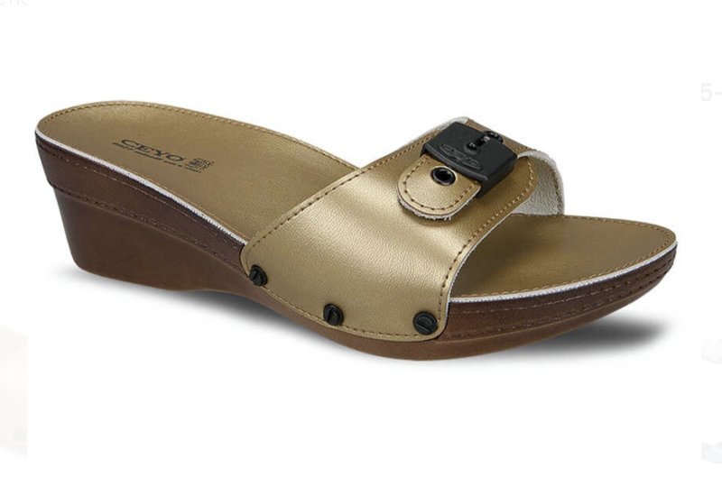 Thumbnail: CEYO 9927 Wedge  Heel Sandals