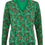 Thumbnail: JM80 Floral Paisley Cardigan- Emerald