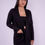 Thumbnail: JM21-Relaxed Longline Cardigan-Black