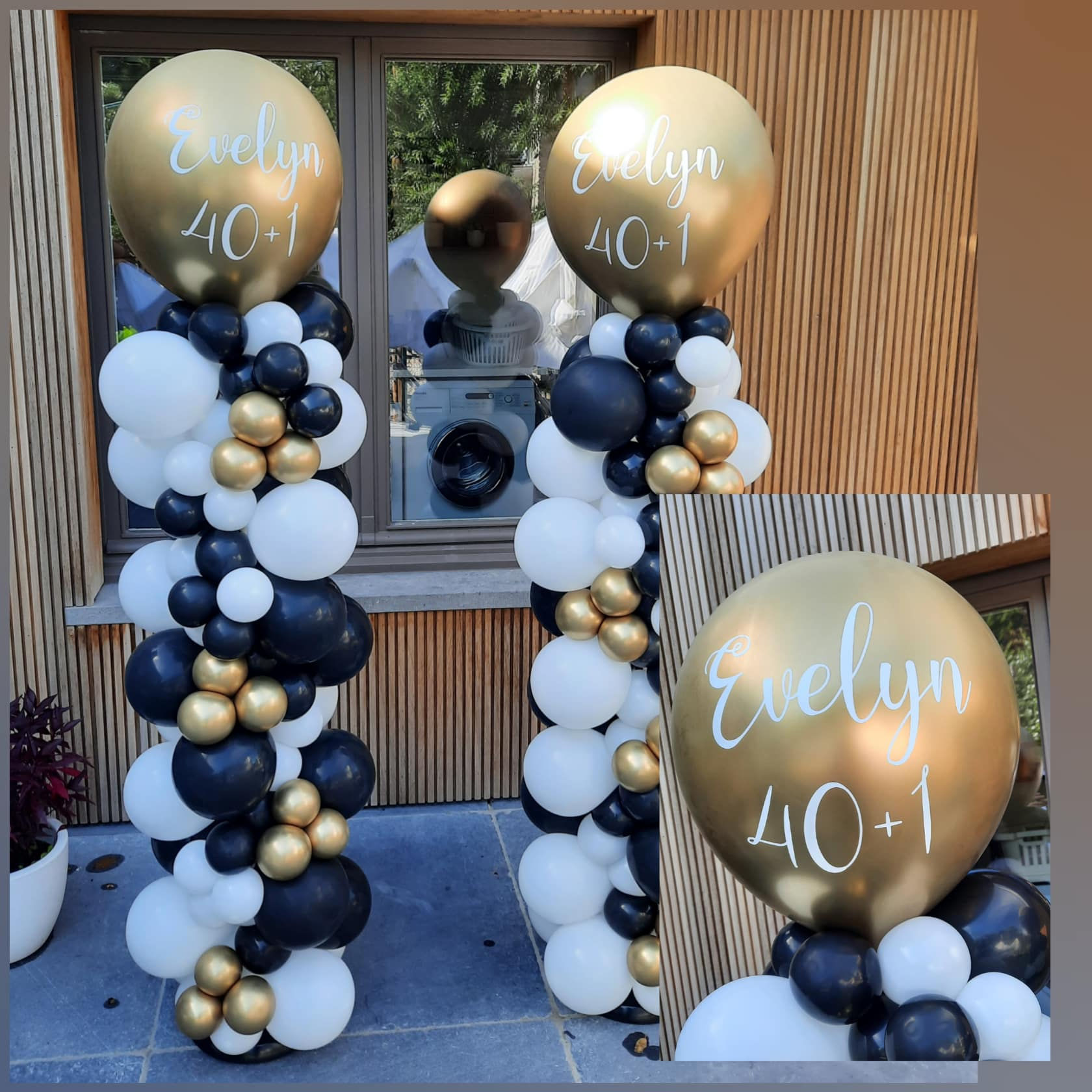 Organic pilaar met NAAM!