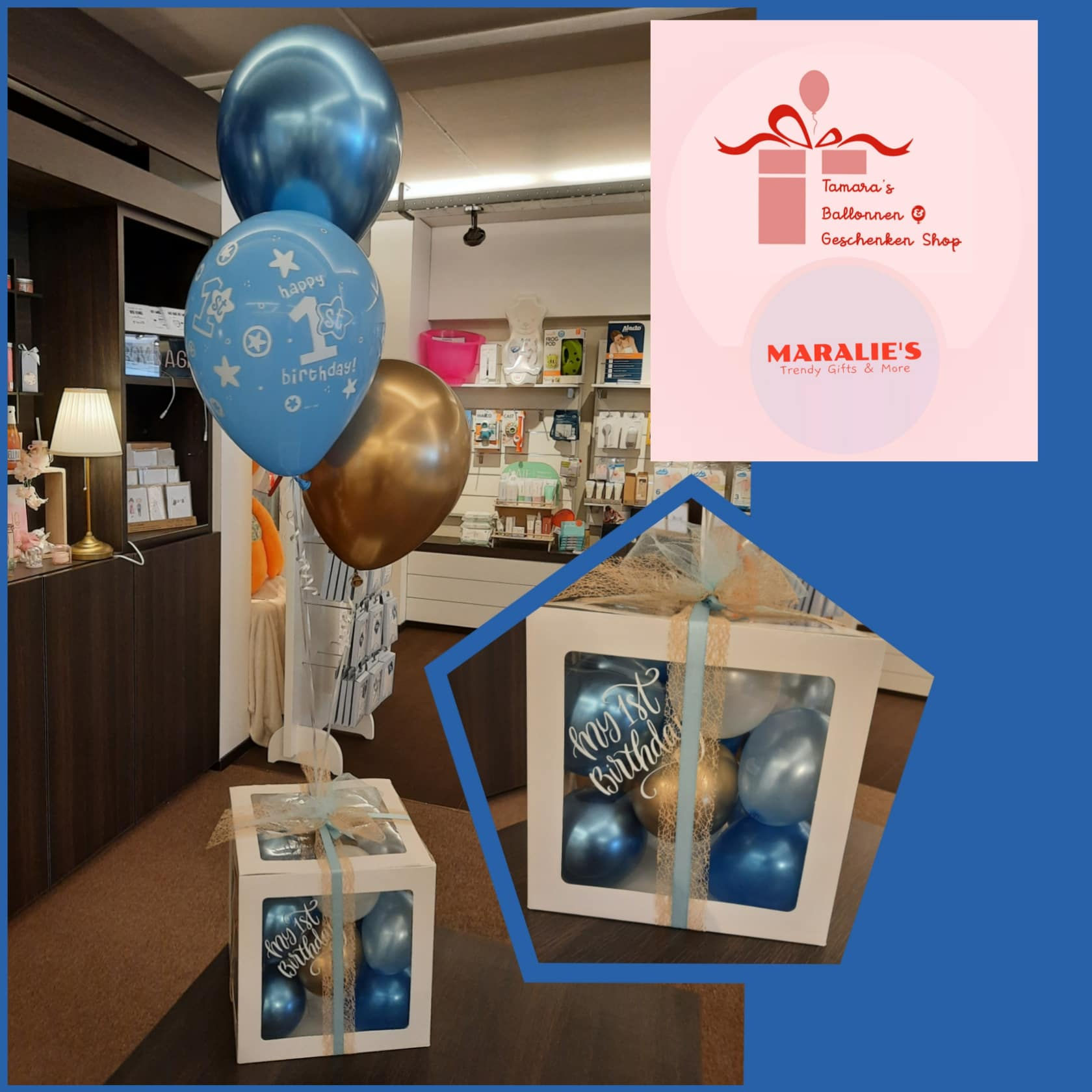 Ballonnen-Geschenk BOX