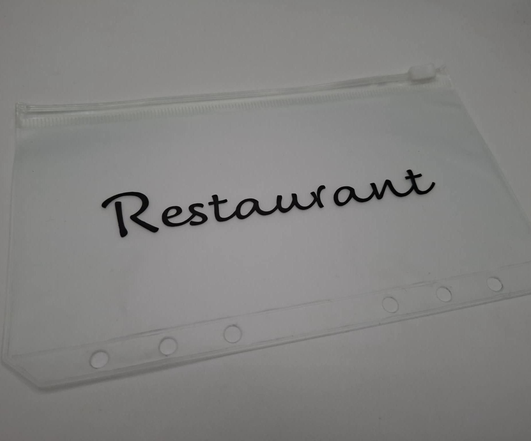 Mapje met tekst naar keuze!