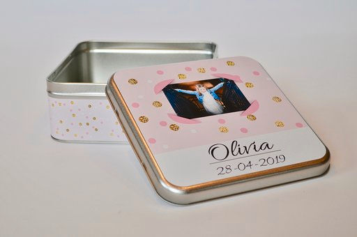 Thumbnail: Blikken doos (Leeg)