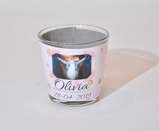 Teelichtjes met opdruk!