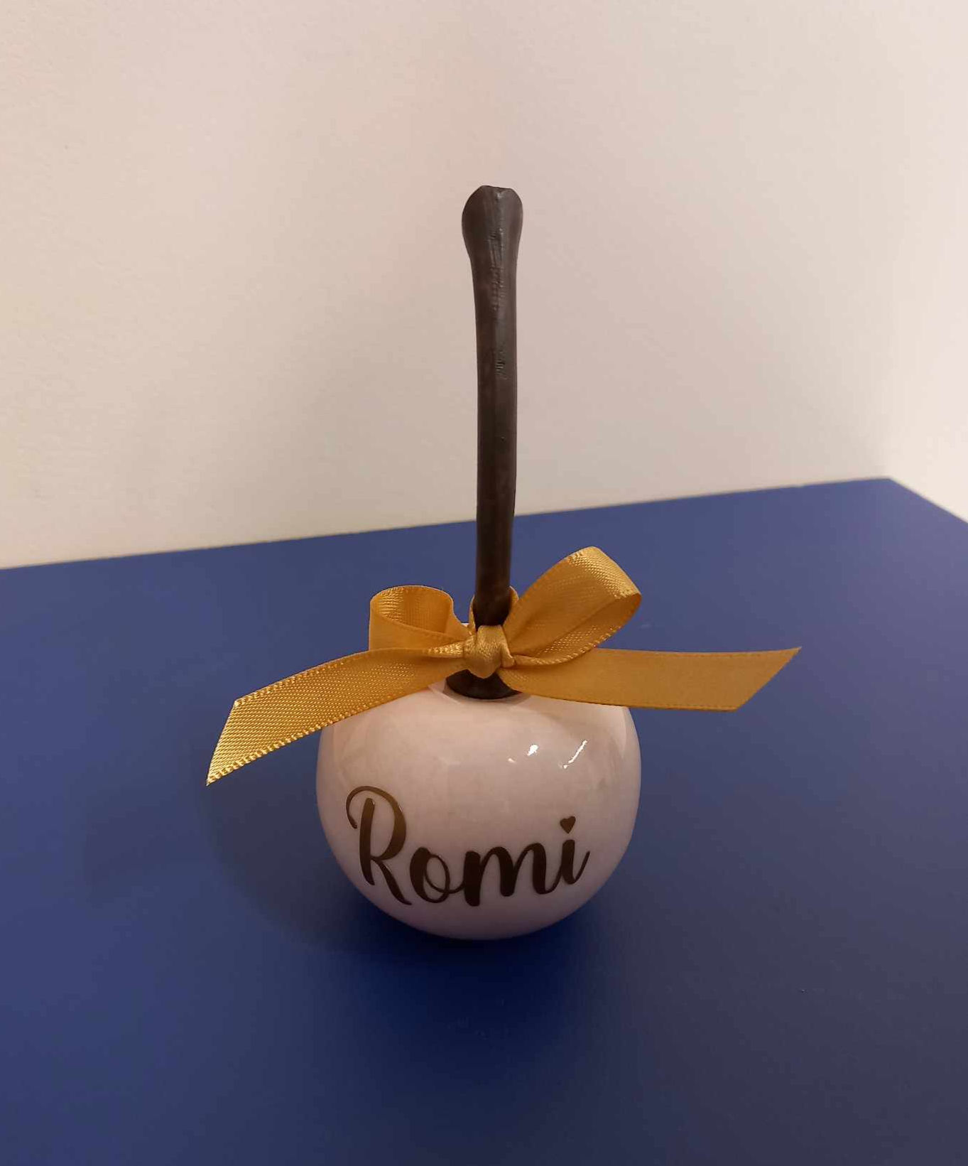 KERS LICHT ROZE (mini) met naam!