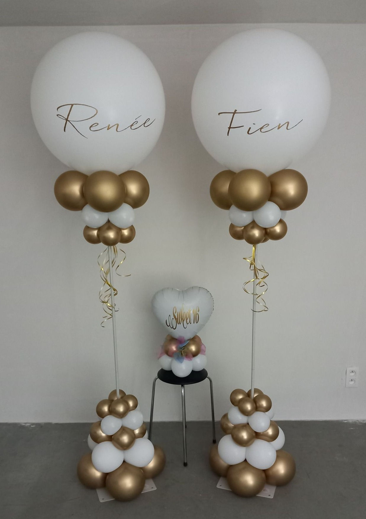 Ballonpakket 1 met Binnenpilaren (Excl. waarborg van 70 euro)