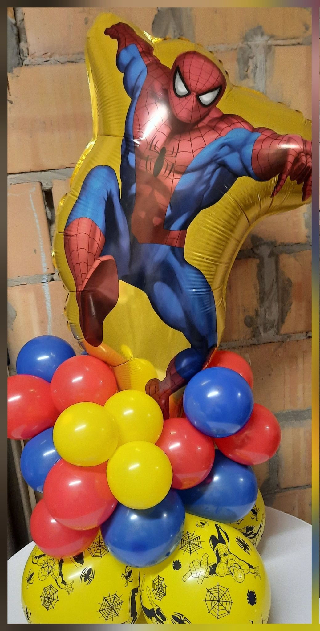 Themastuk met folieballon naar eigen keuze.