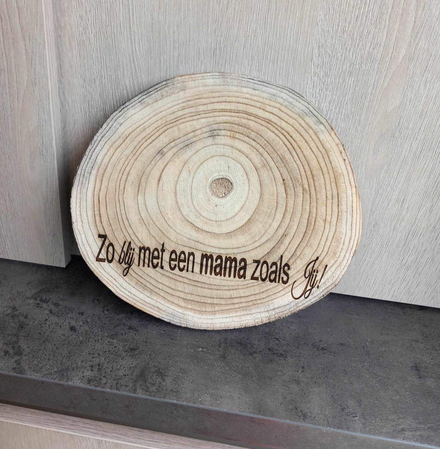 Boomschijf: Zo blij met een mama zoals jij!