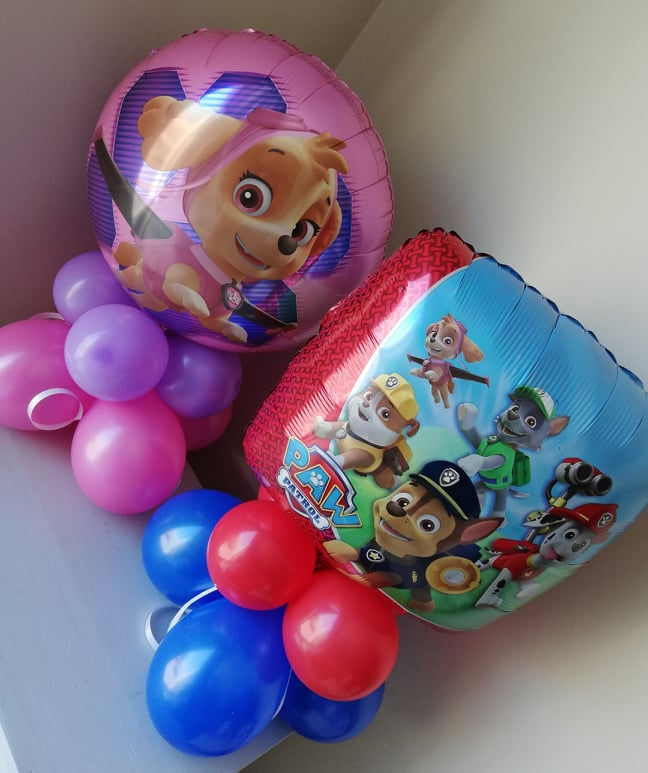 Thumbnail: Folie tafelstukje: voor JONGENS