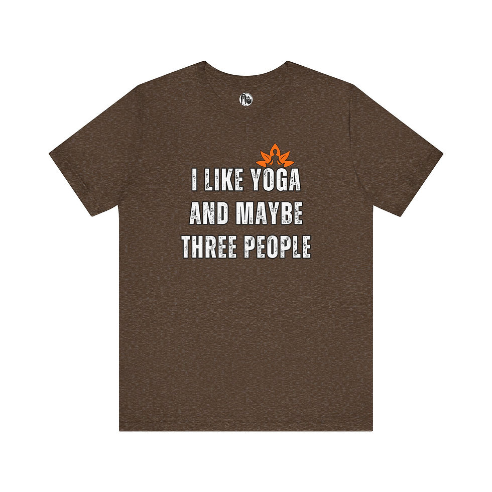 Thumbnail: I Like Yoga Unisex Bella+Canvas Jersey Tee