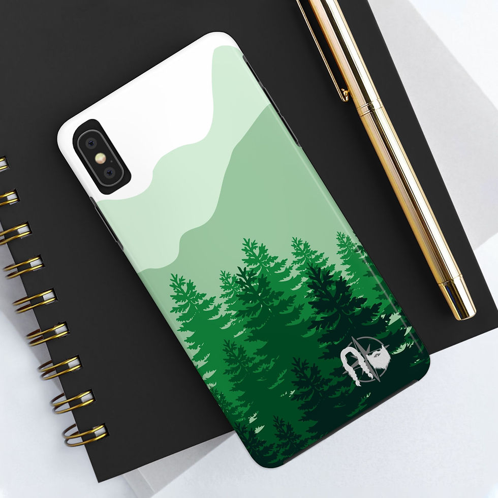 Thumbnail: Green Mountains Tough Phone Case