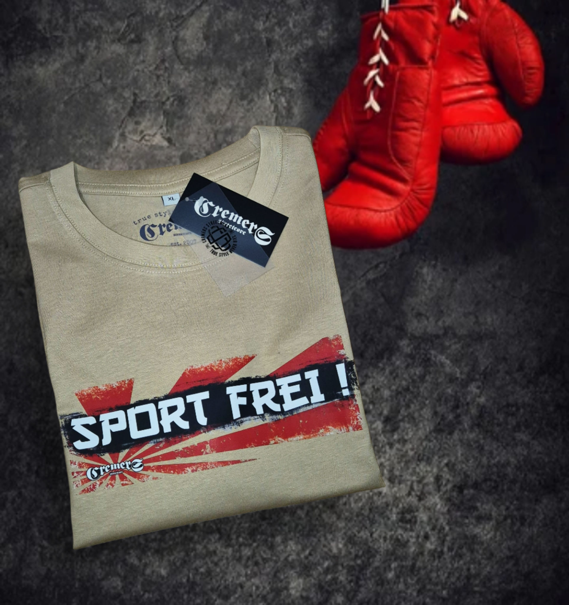 Cremers Streetwear Sport Frei ! Sand