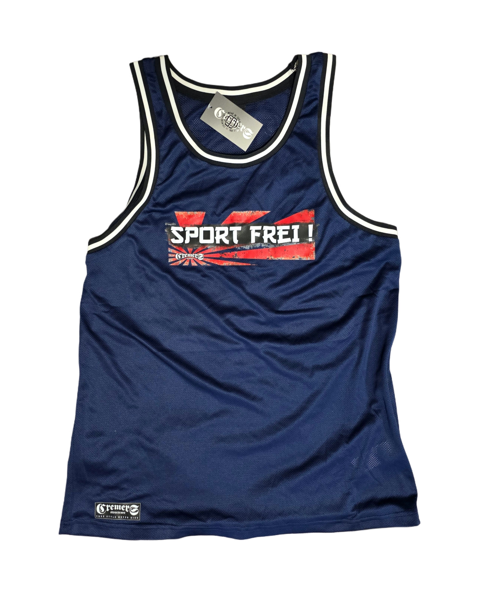 Tank Top Sport Frei Navy