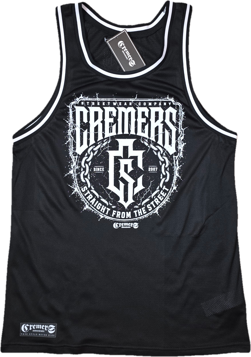 Miniaturbild: Mesh Tank Top Schwarz SFTS