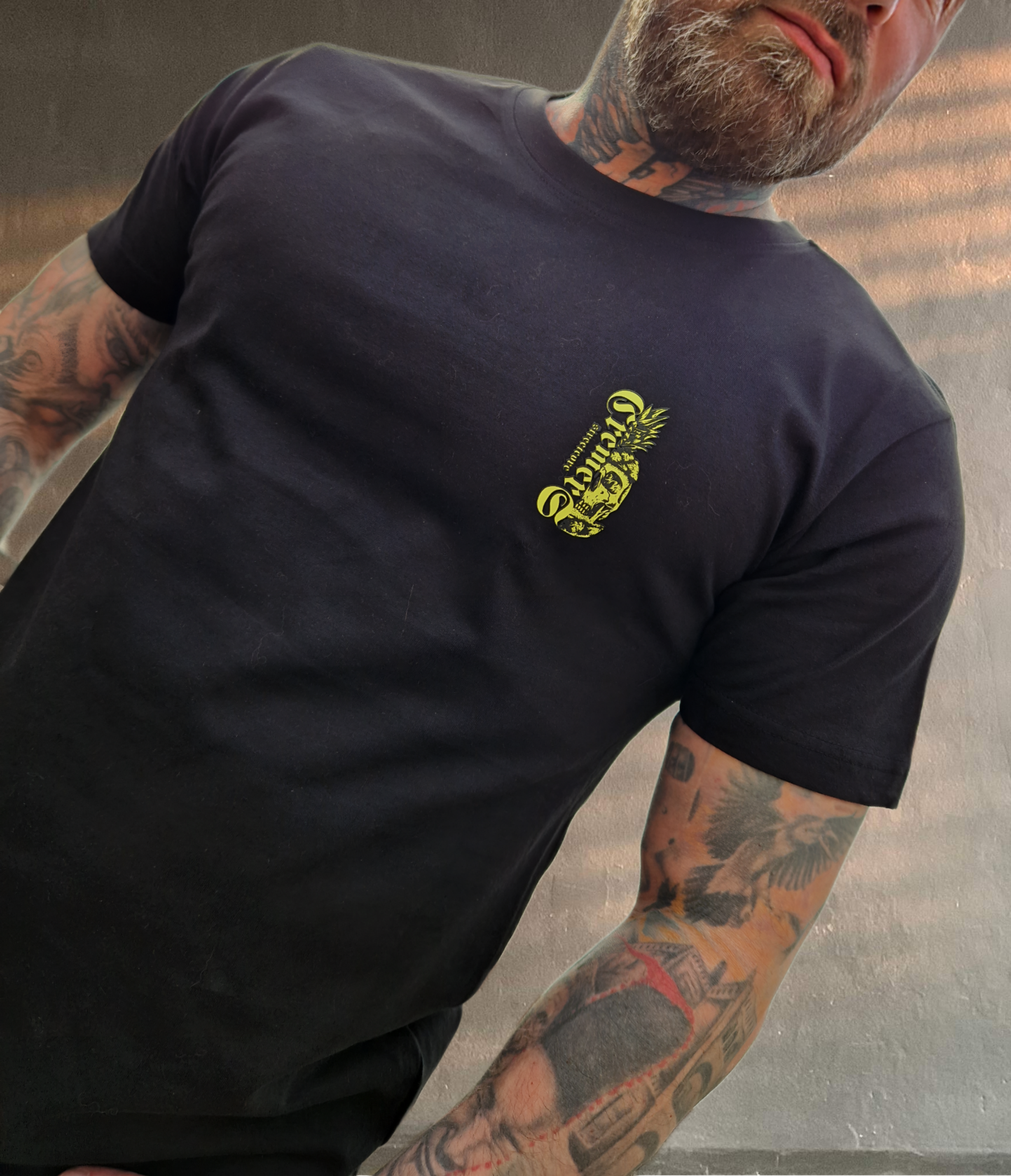 Cremers Shirt Ananas schwarz