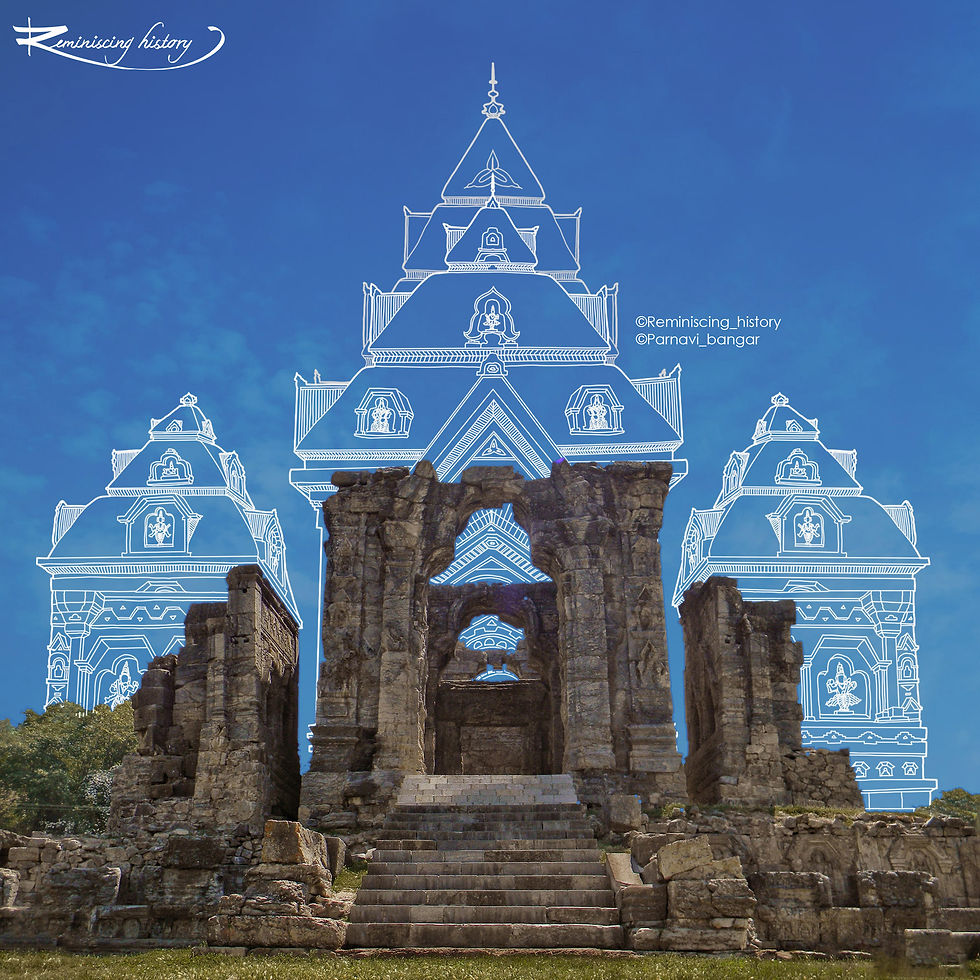 Martand sun temple of kashmir architecture