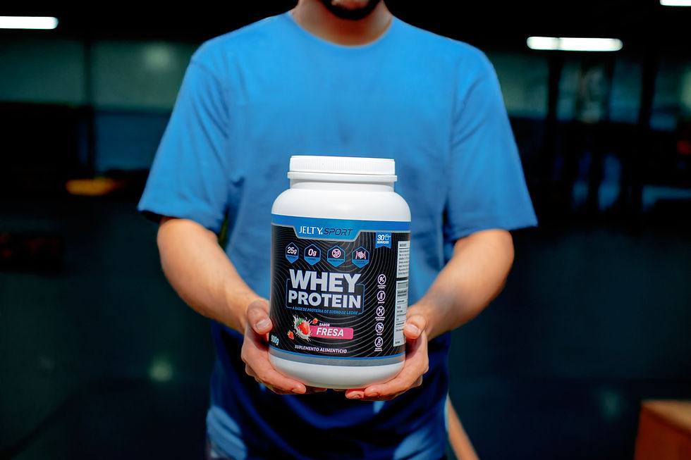 Miniatura: WHEY PROTEIN FRESA, 25gr proteína 0 carbs 30 porciones