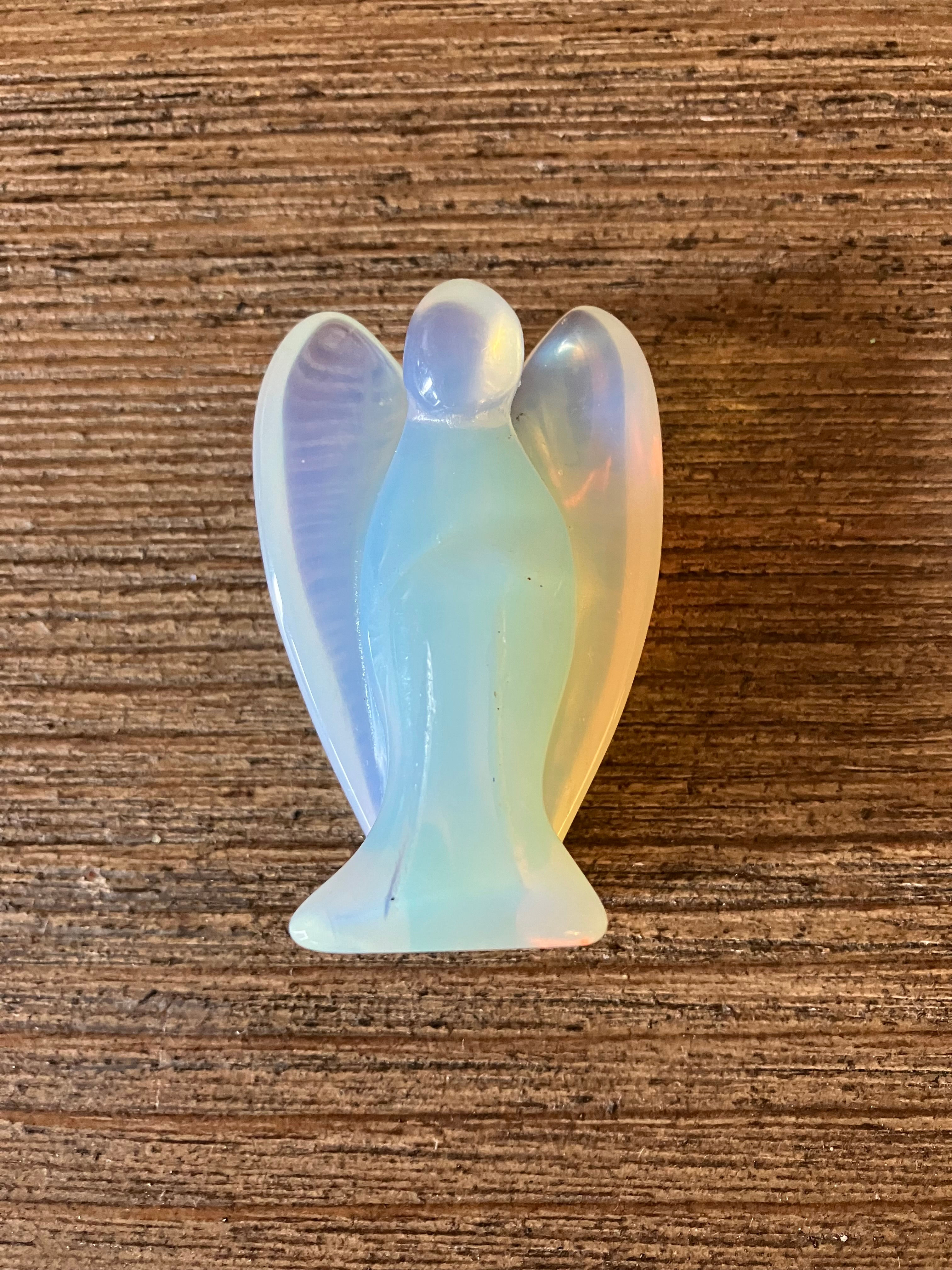 Opalite Moonstone Angel 2"