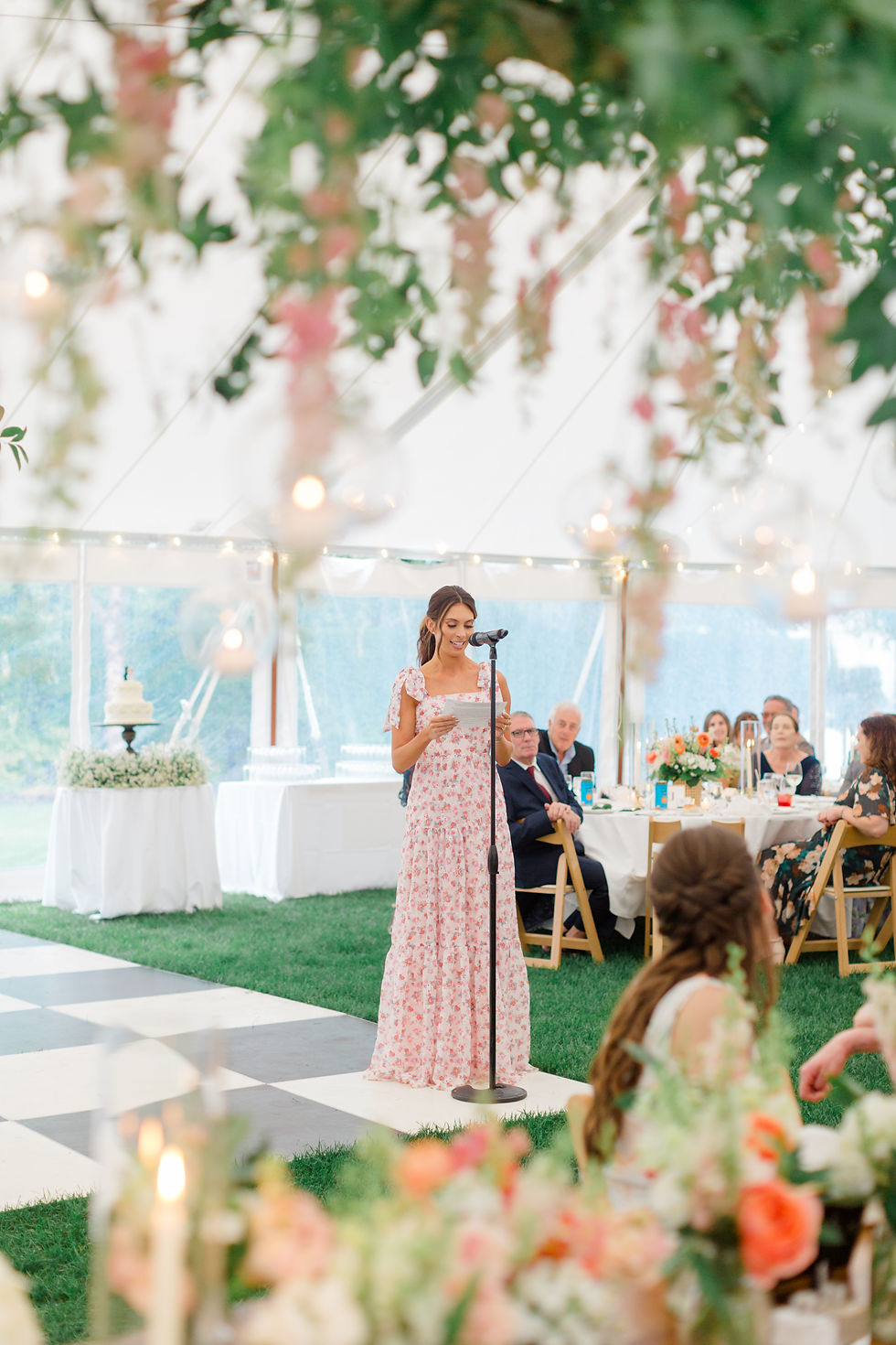floral inspired vermont wedding design by new england wedding photographer and videographer