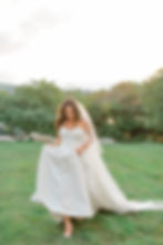 bar harbor club - coastal maine wedding photographer & videographer - bride portraits