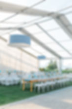 bar harbor club - coastal maine wedding photographer & videographer - clear frame tent design