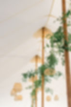 coastal seacoast new hampshire tented wedding with blue and rattan photo and video