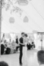 coastal seacoast new hampshire tented wedding with blue and rattan photo and video
